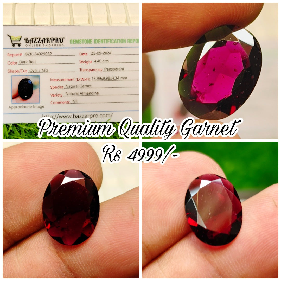 Natural Garnet (Yaqoot)