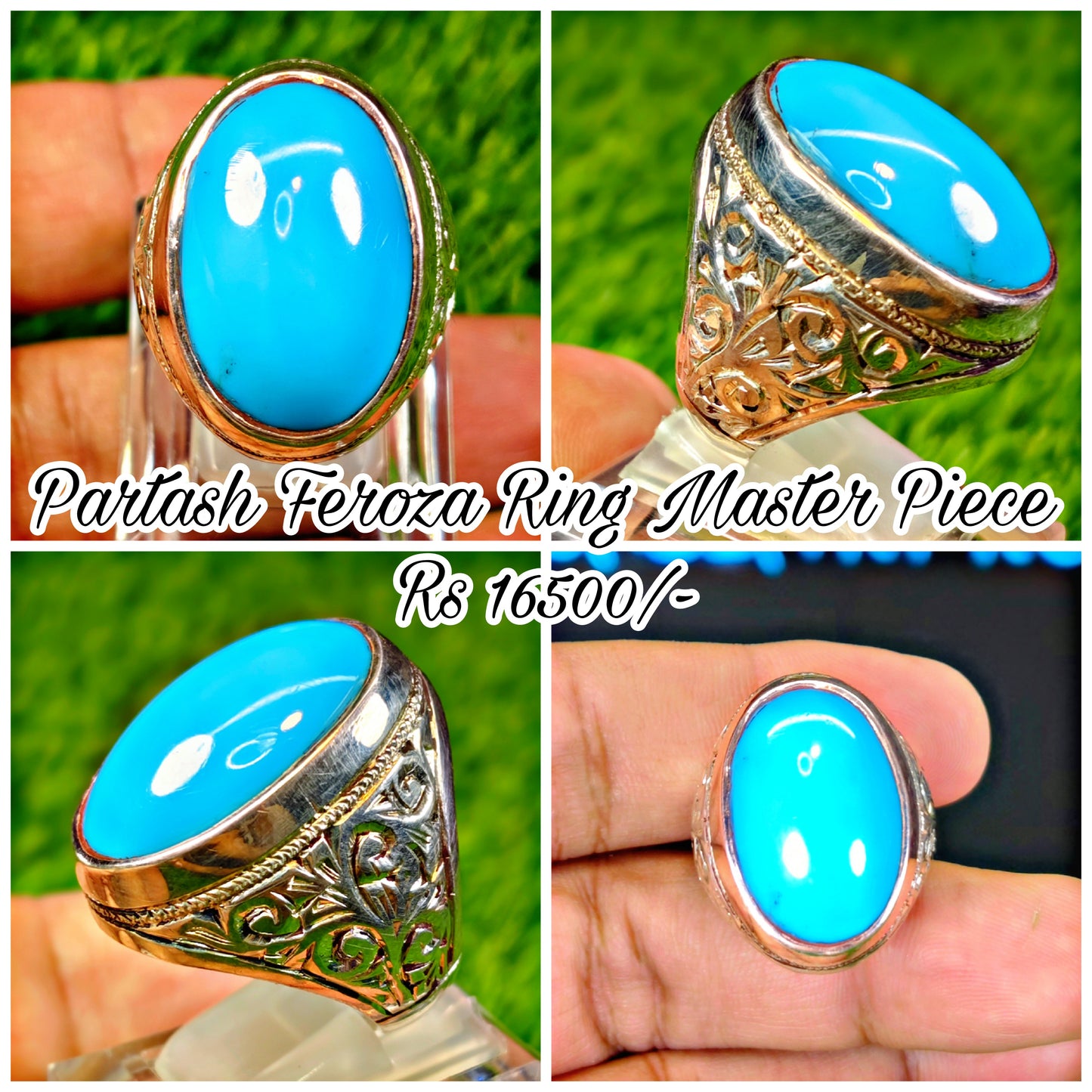 Master Piece Feroza Ring For Men