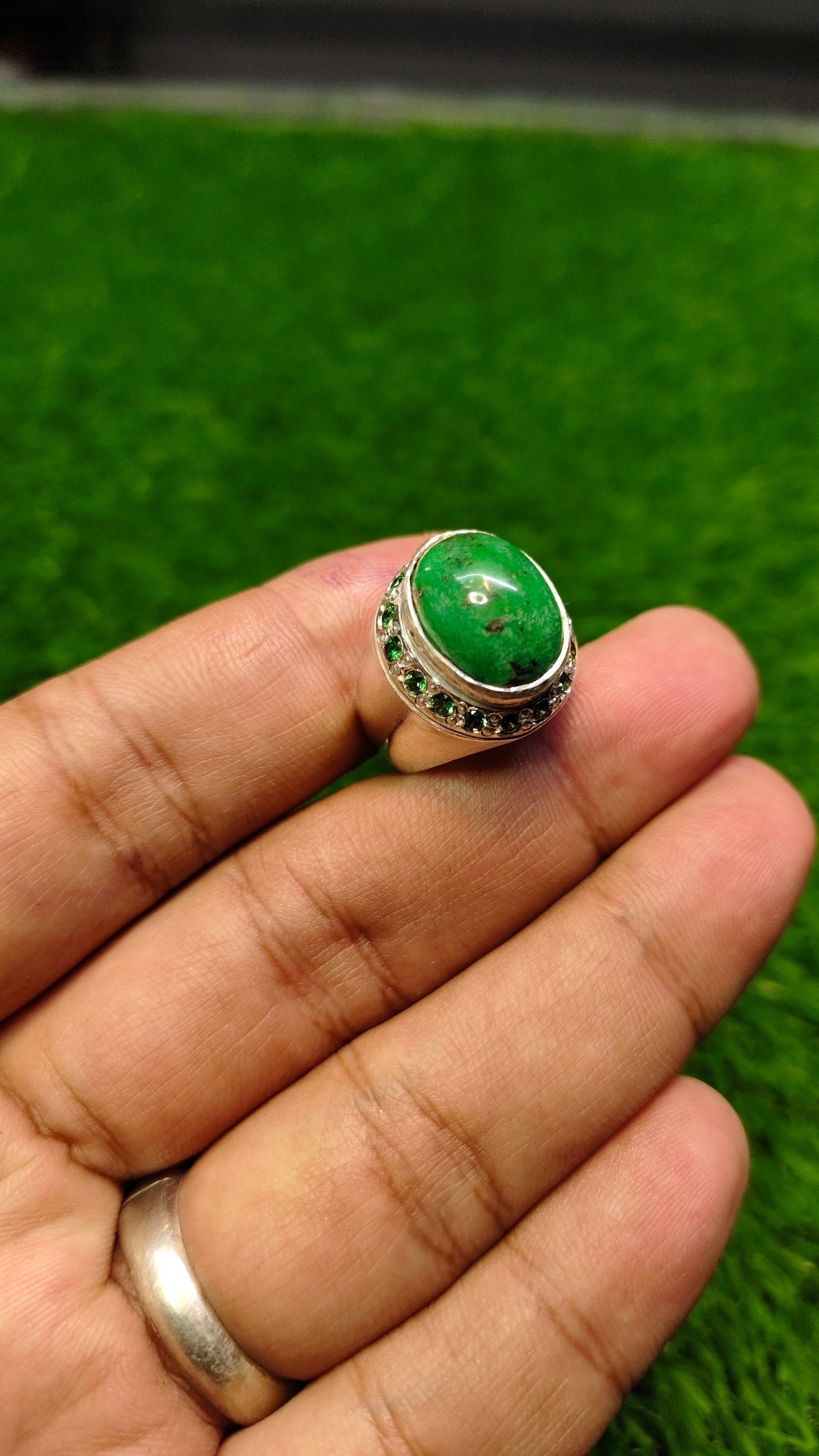 Natural Old Mine Hussaini Feroza - Ring Best for gift